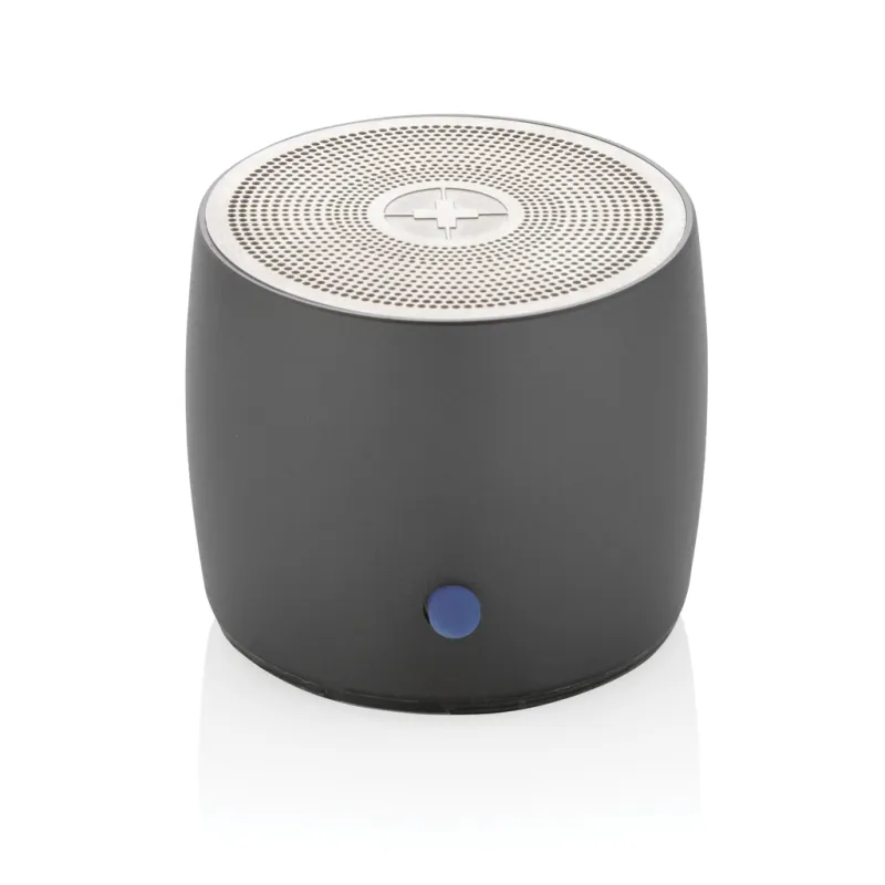 Swiss Peak RCS recycled aluminium 3W bass speaker