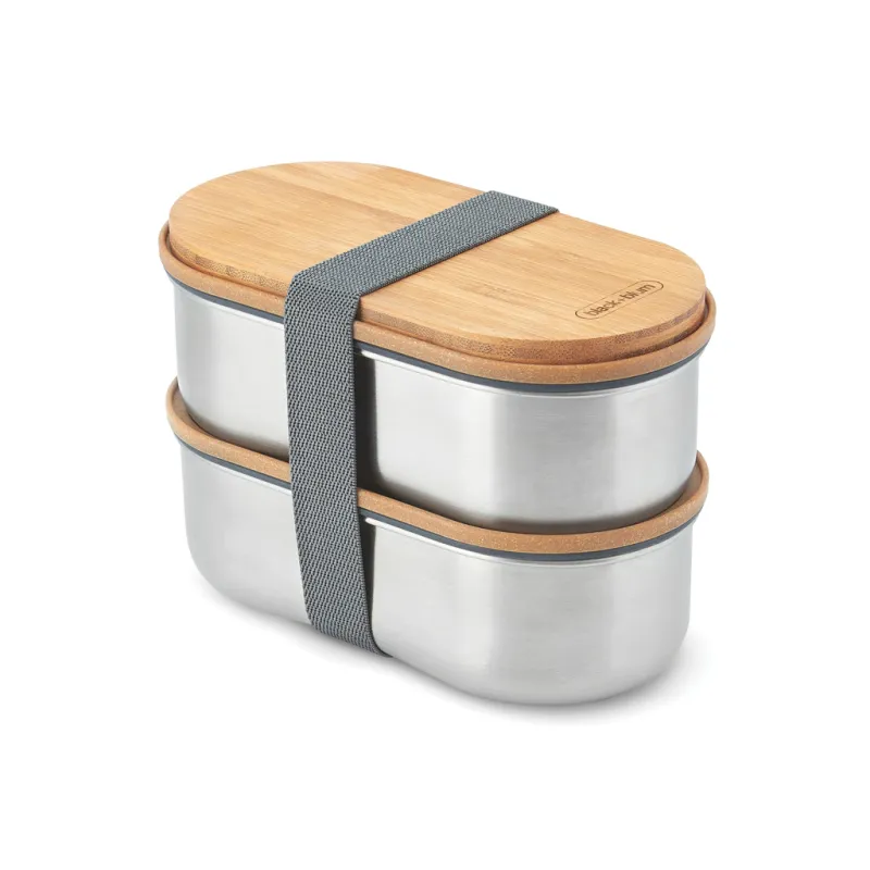 Black+Blum Stainless Steel Double Bento Box