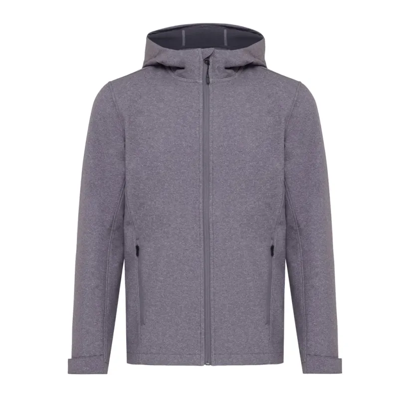 IQONIQ Makalu men recycled polyester soft shell jacket