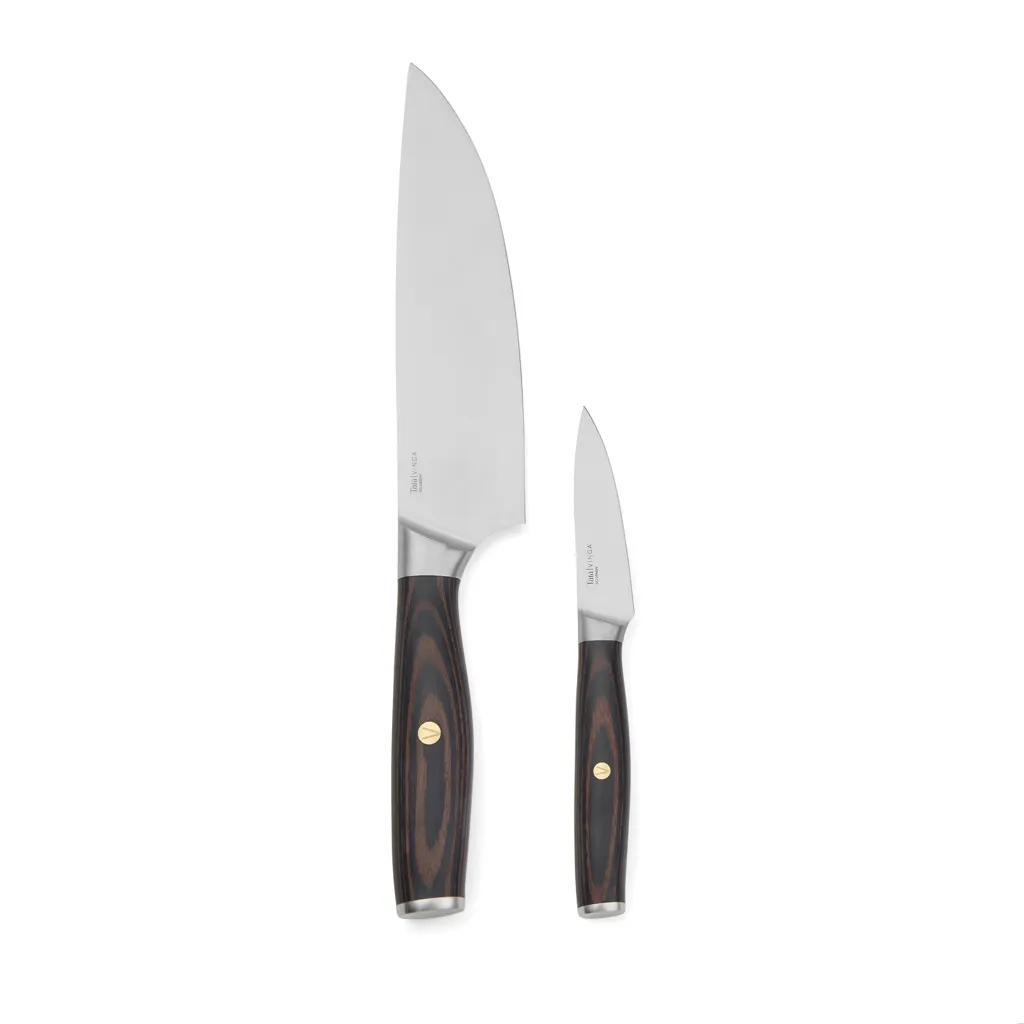 VINGA Tara steel chef's set