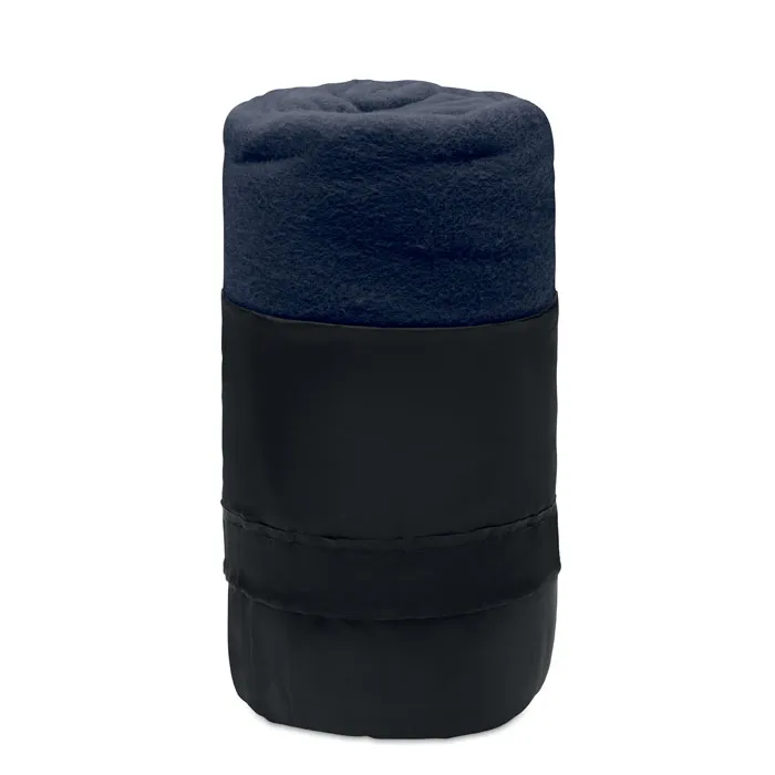 RPET fleece travel blanket