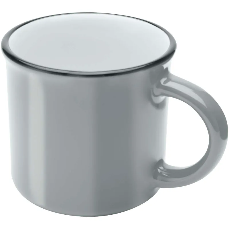 Bari 240 ml ceramic mug with glossy finish