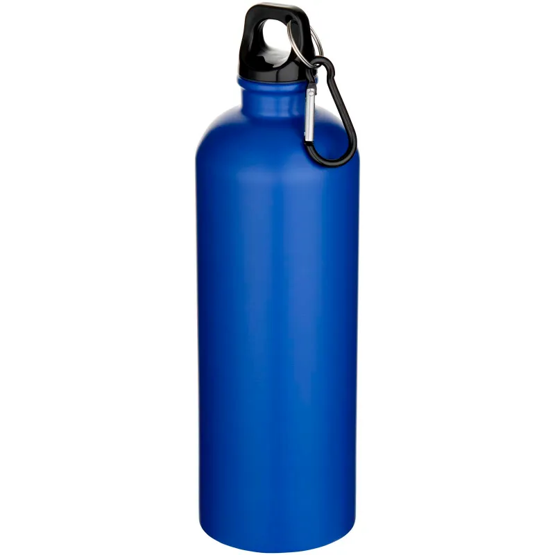 Oregon 750 ml matte RCS recycled single wall stainless steel water bottle with carabiner