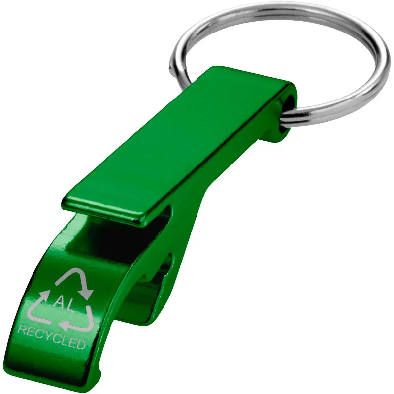 Tao RCS recycled aluminium bottle and can opener with keychain