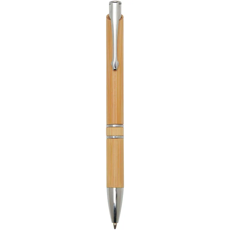 Wicker bamboo ballpoint pen (black ink)