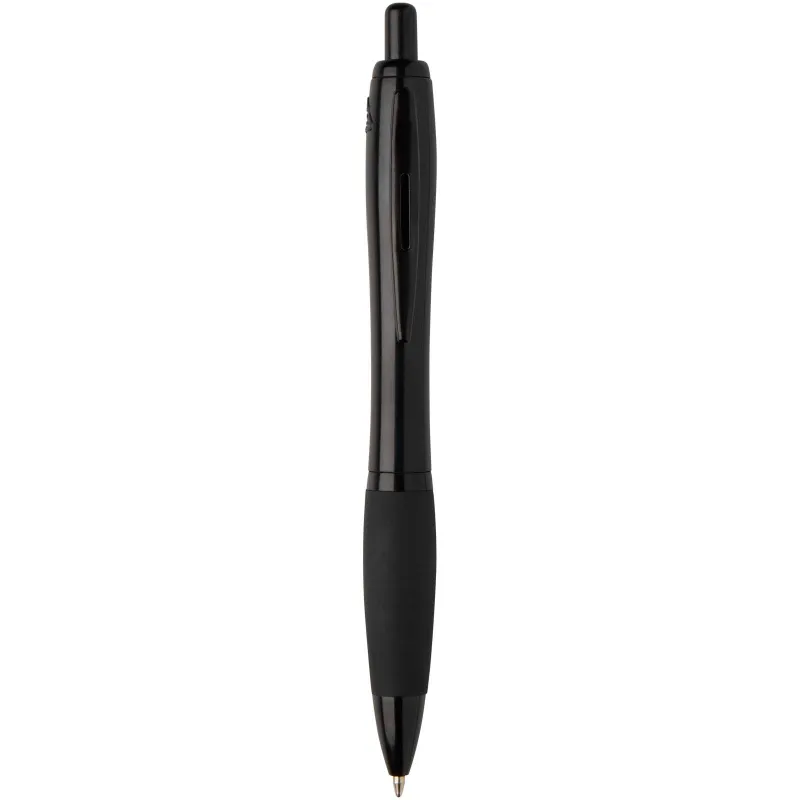 Nash recycled plastic ballpoint pen with black trims (black ink)