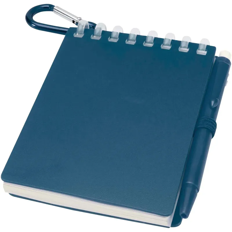 Lig Mini recycled outdoor soft cover notebook and ballpoint pen set (black ink)