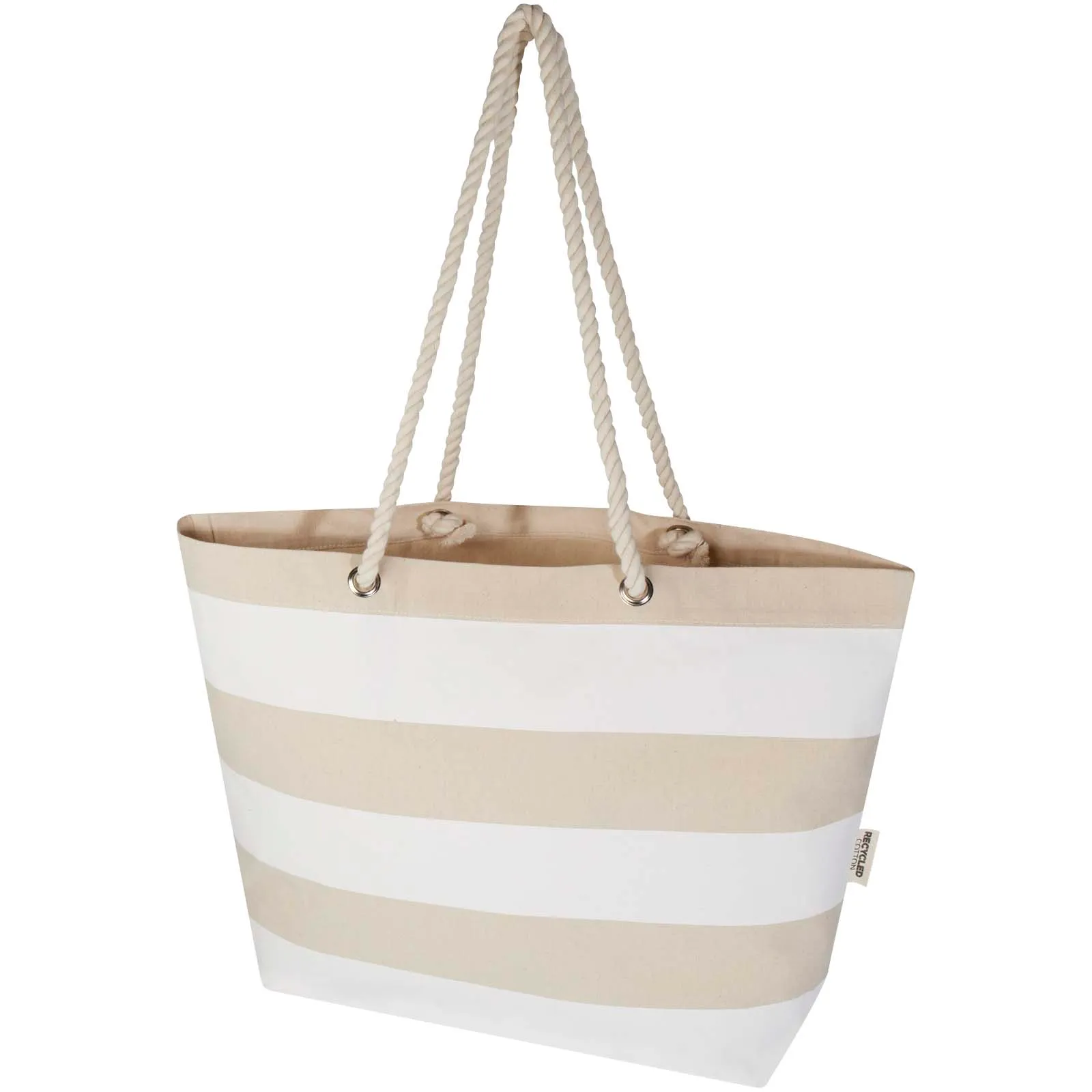 Florida 270 g/m² GRS recycled beach tote bag 18L