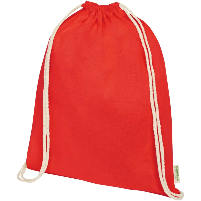Odisha 140 g/m² OCS organic drawstring bag 5L 