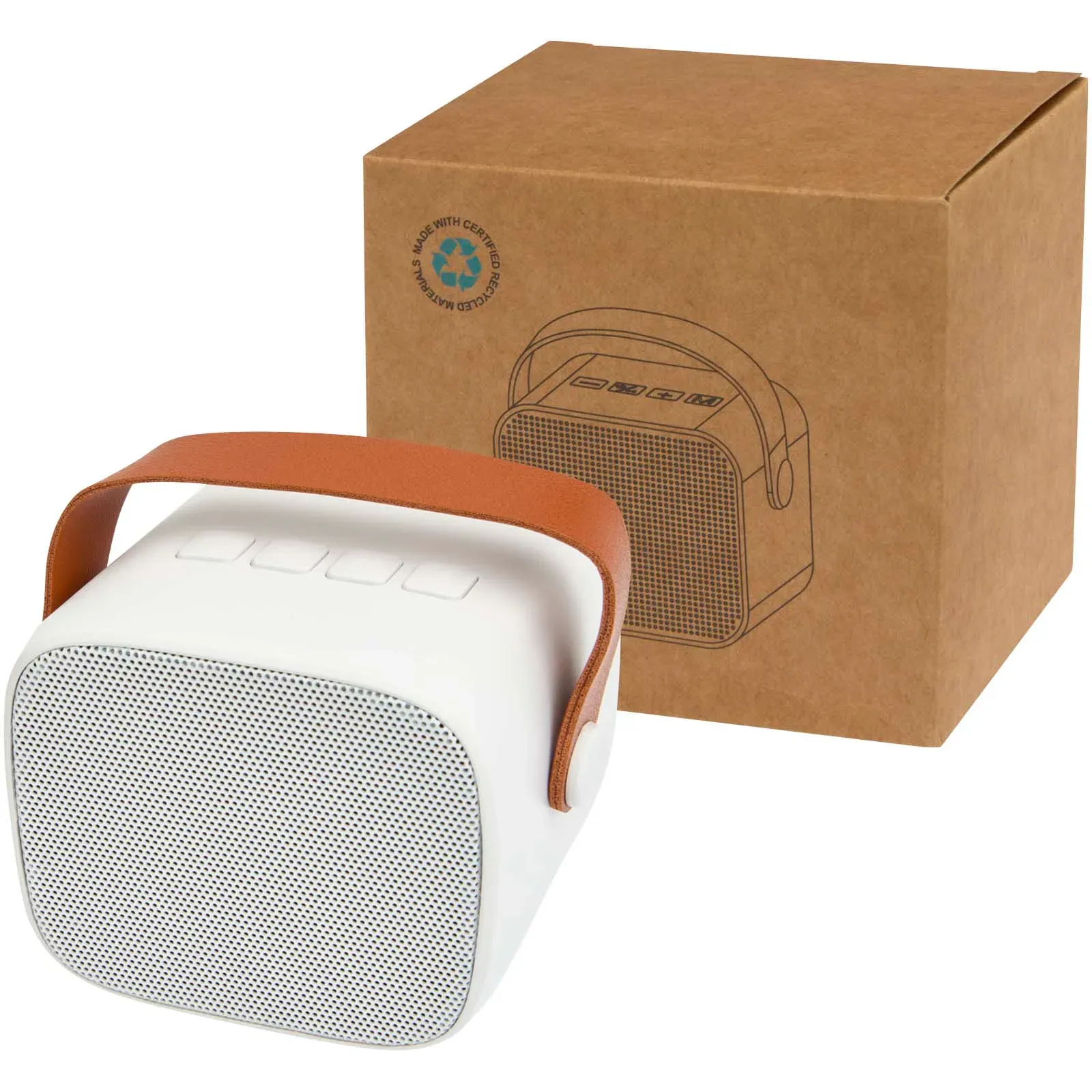 Diya 3W wireless recycled plastic speaker