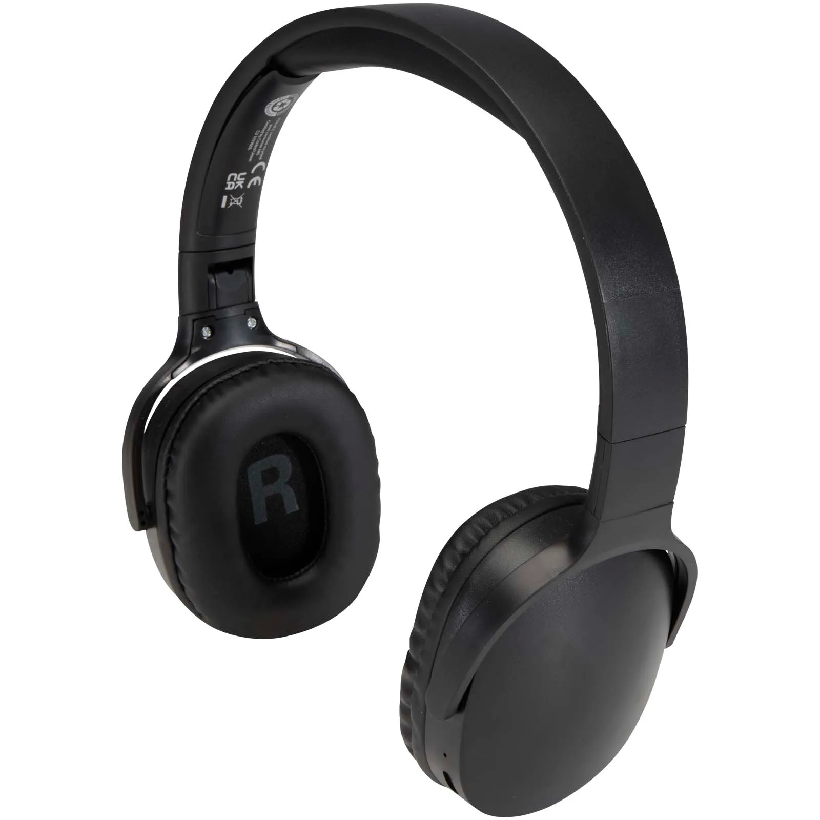 Ancha recycled plastic over-ear wireless Bluetooth headset