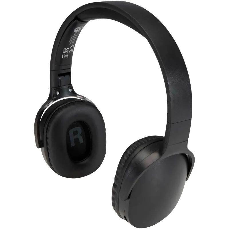 Ancha recycled plastic over-ear wireless Bluetooth headset