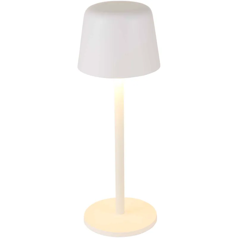 Alya rechargeable dimmable table lamp with 3 light modes