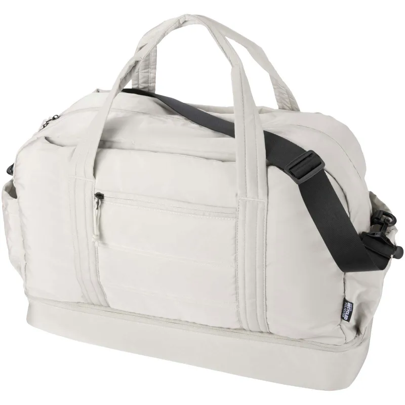 Puffer GRS recycled duffel bag with insulated bottom 30L 