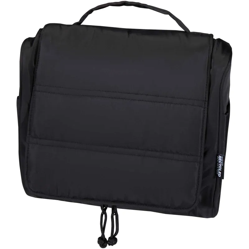Puffer GRS recycled hangable toiletry bag 8L