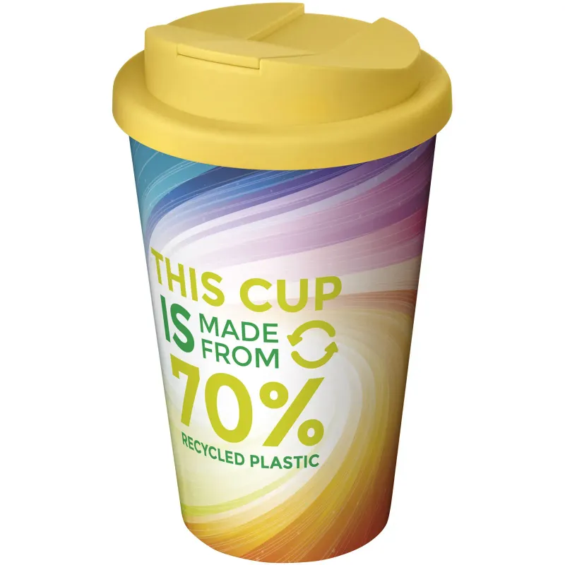 Brite-Americano® Eco 350 ml spill-proof insulated tumbler