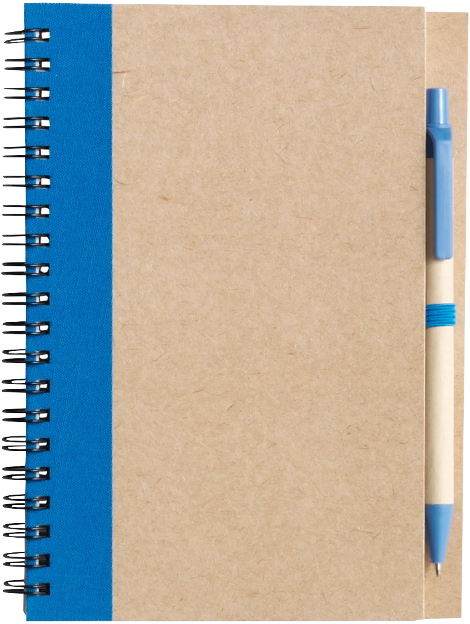 Recycled notebook with ballpen
