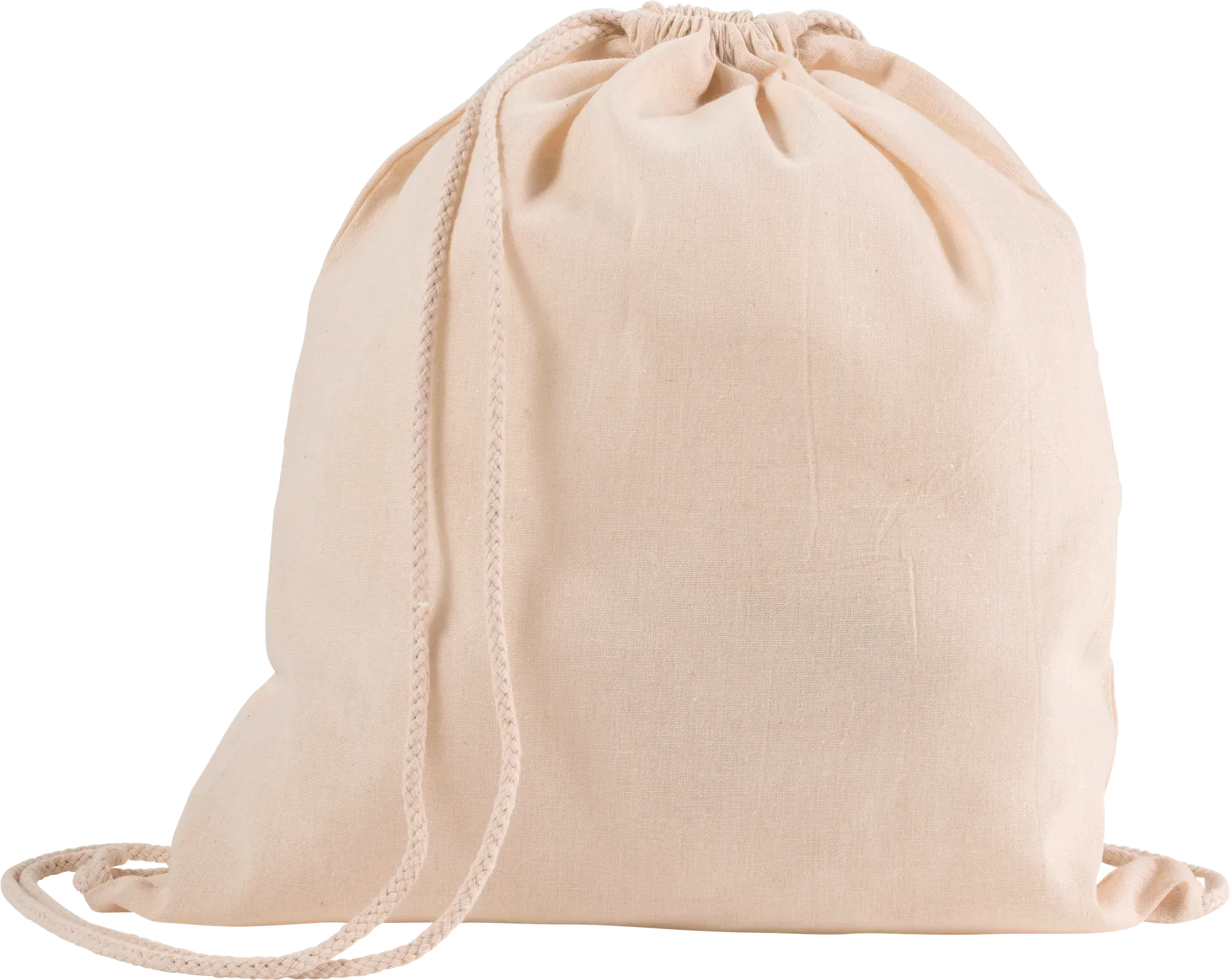 Cotton drawstring bag. (120gsm/3.54oz)