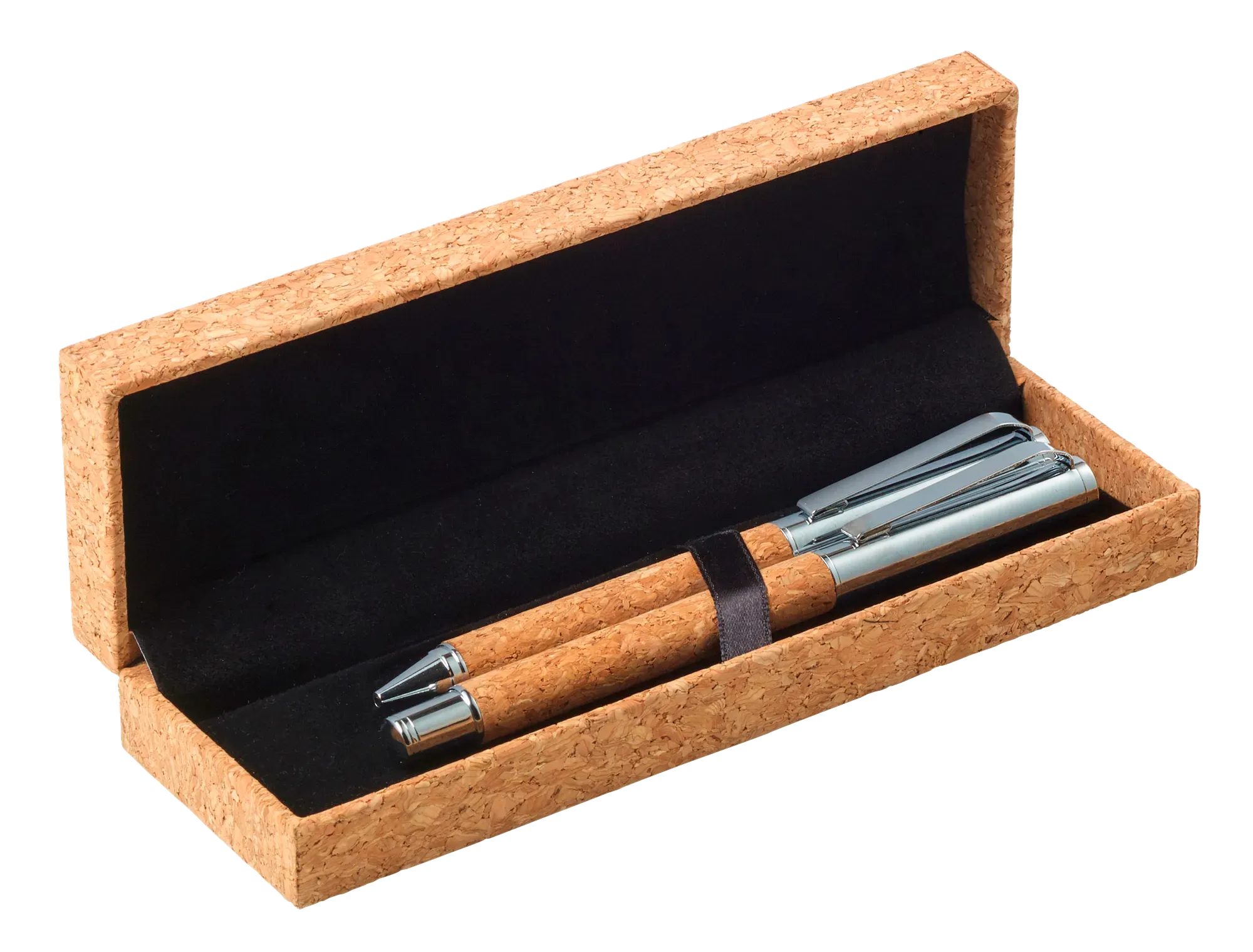 Cork writing set
