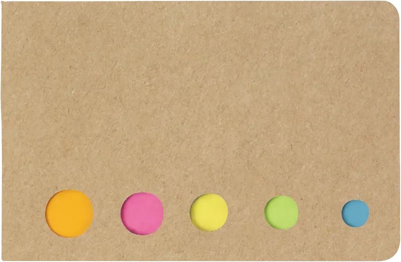 Self adhesive memo's