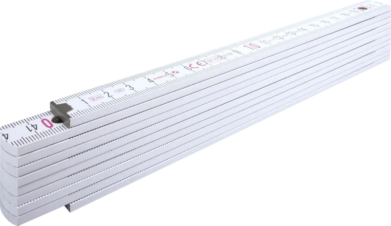 Stabila wooden folding ruler (2m)