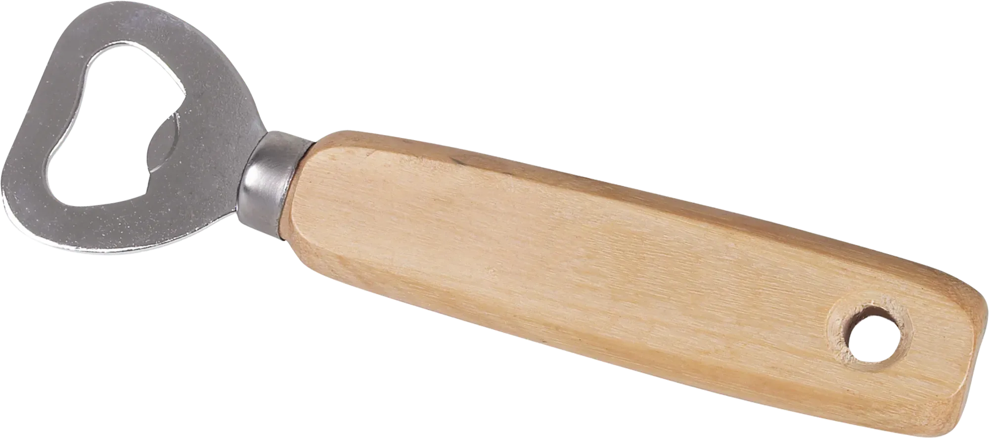 Wooden bottle opener