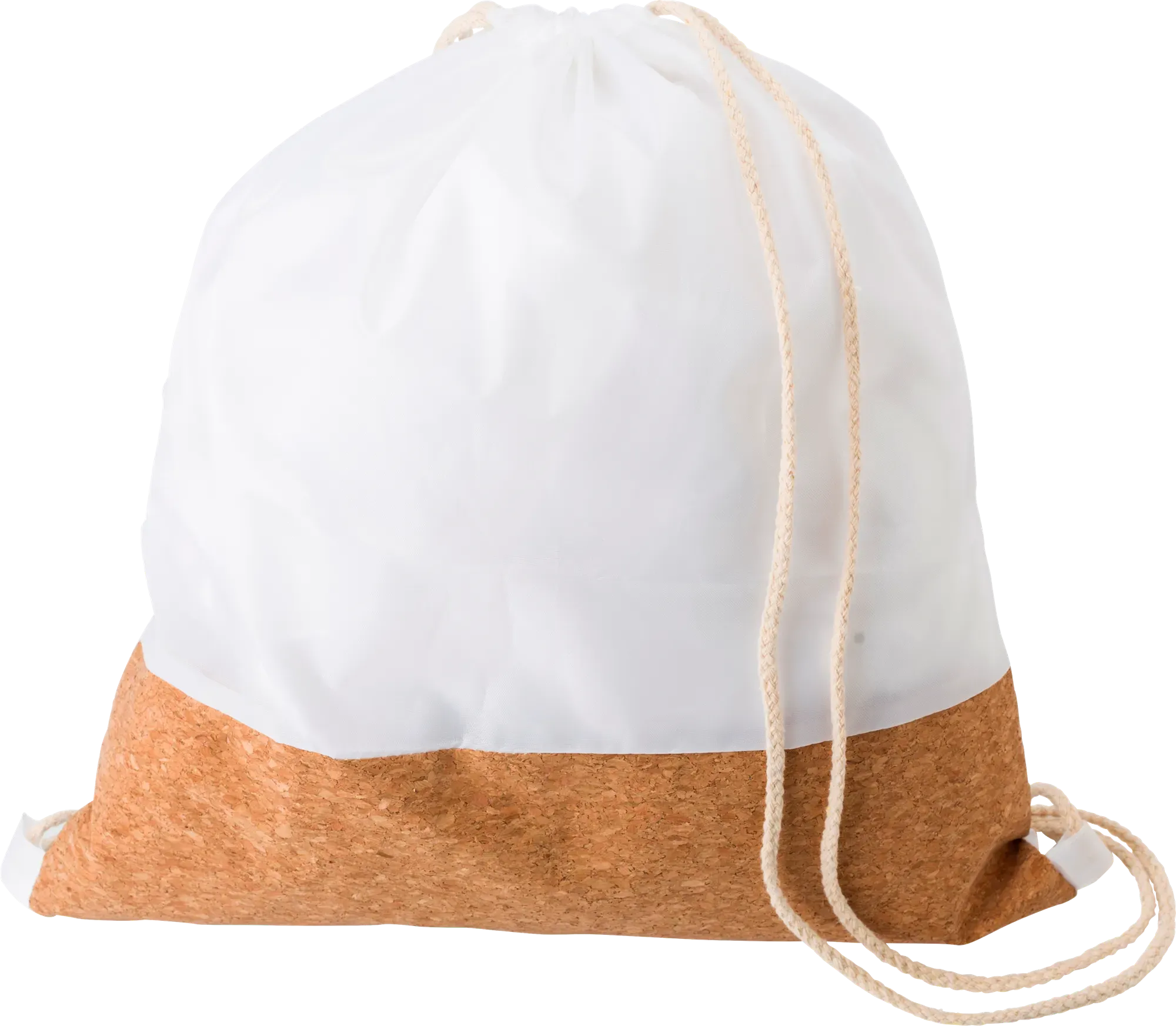 RPET and cork drawstring bag