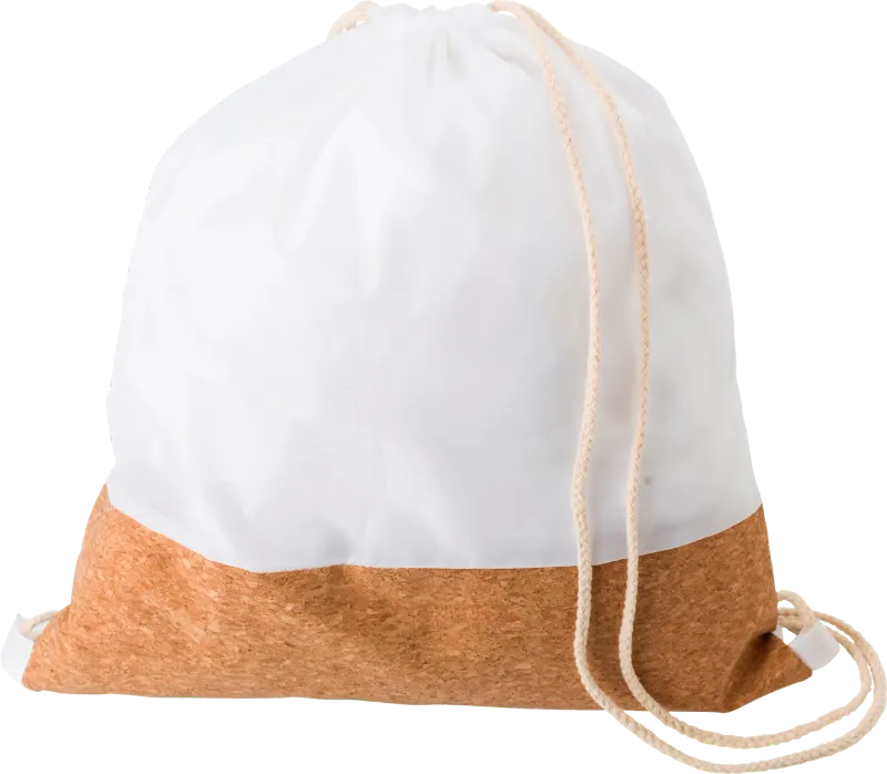 RPET and cork drawstring bag