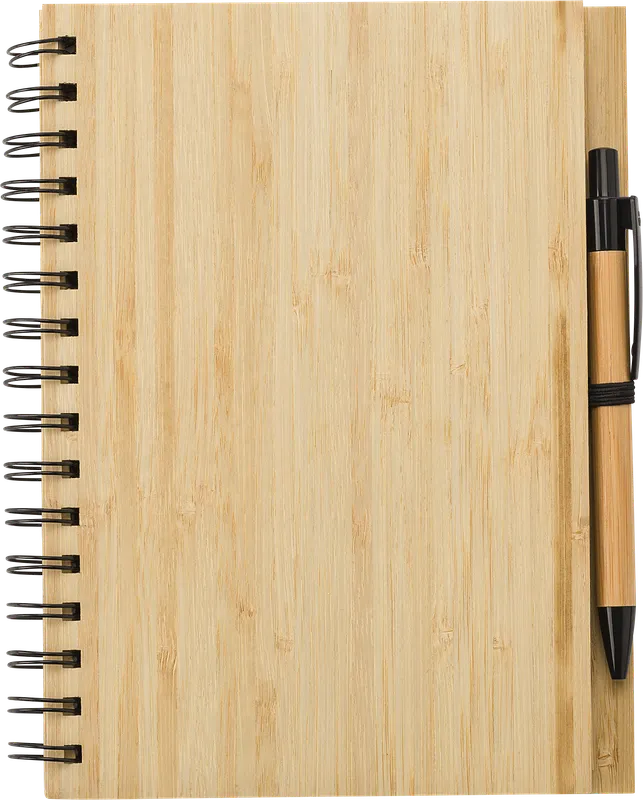 Bamboo notebook