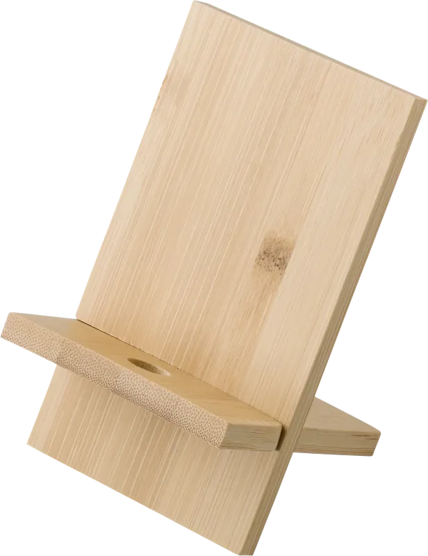 Bamboo phone stand
