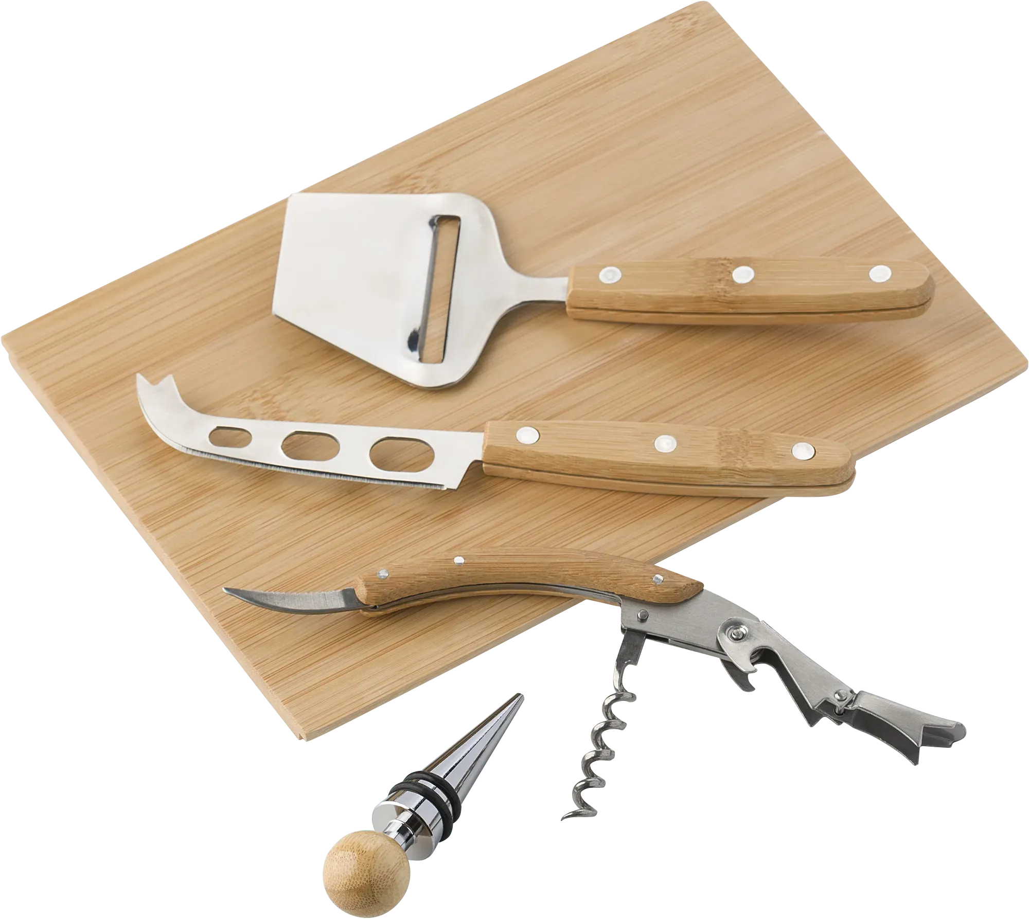 Cheese and wine set