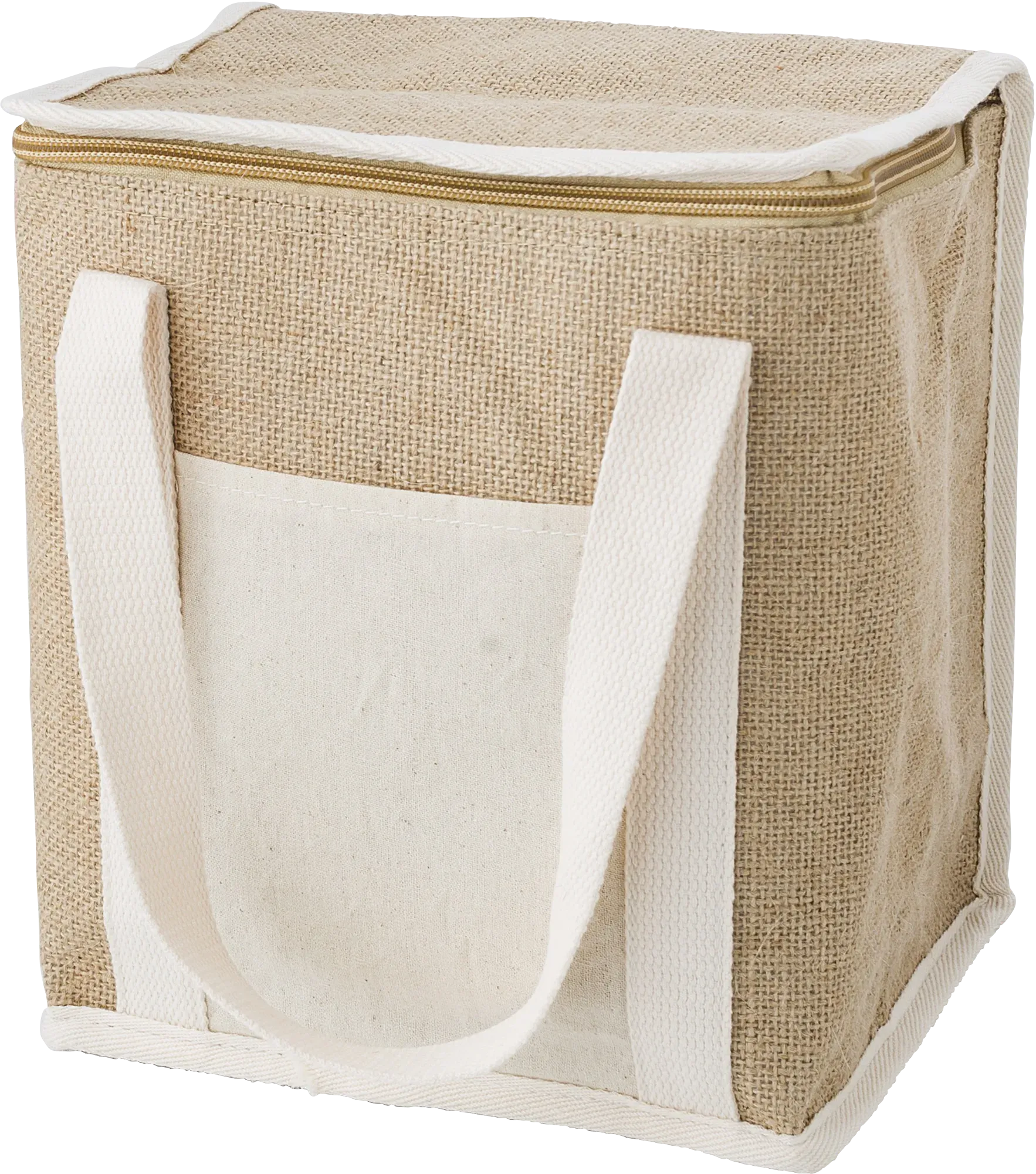 Jute cooler bag