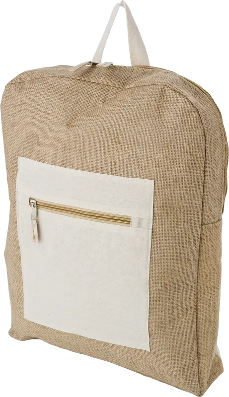 Jute backpack