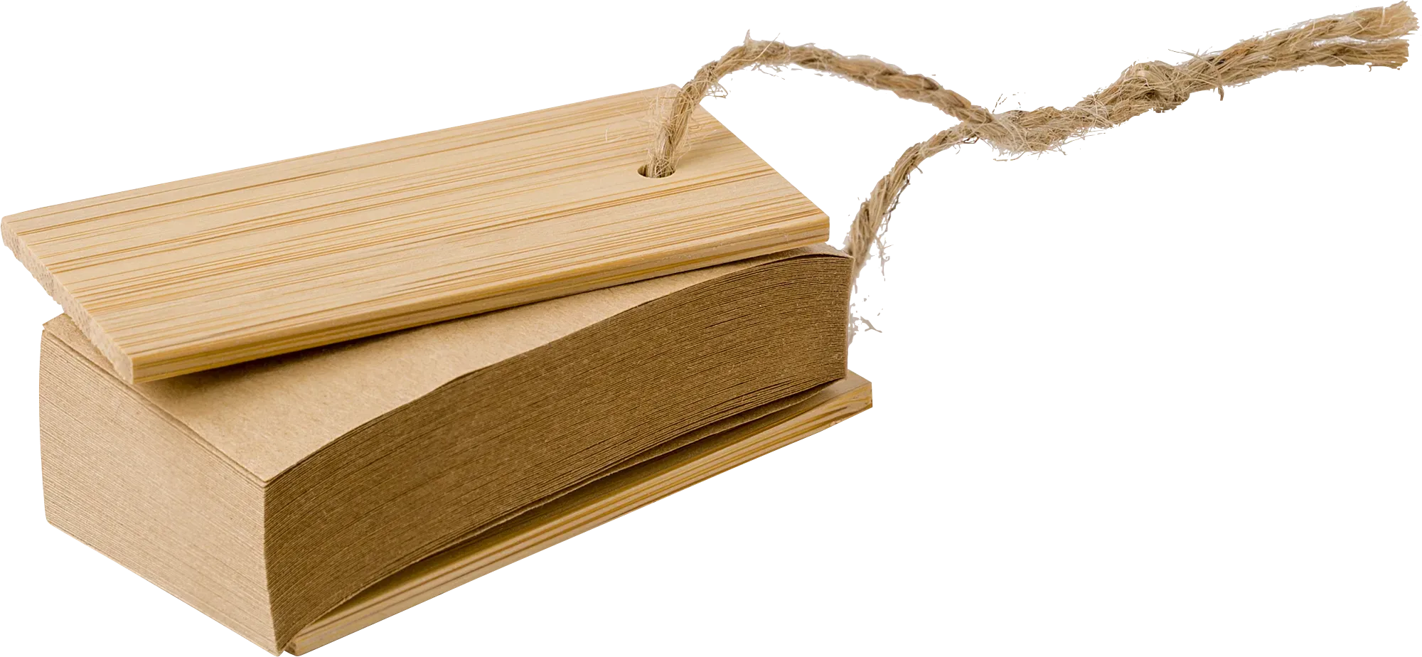 Kraft paper memo notes