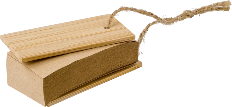 Kraft paper memo notes
