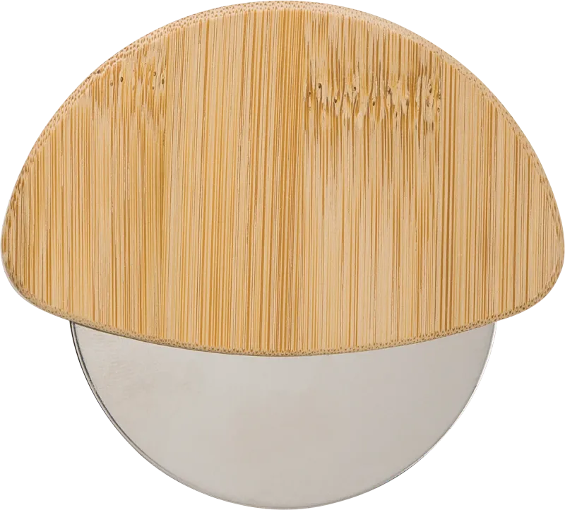 Bamboo pizza cutter