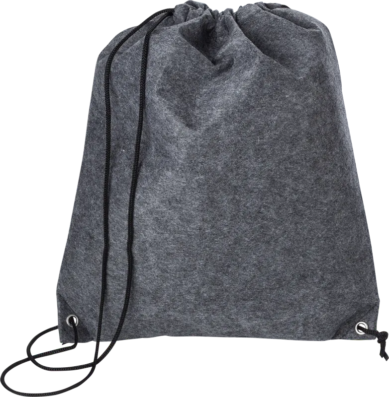 RPET felt drawstring bag