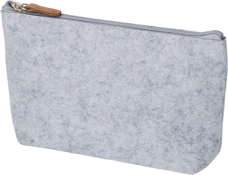 RPET felt toiletry bag