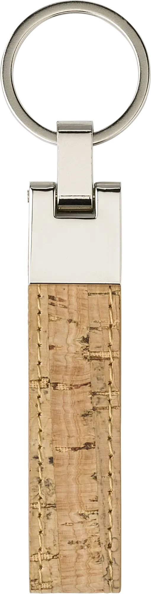 Cork keyring
