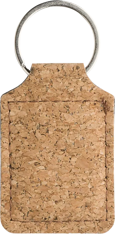 Cork keyring