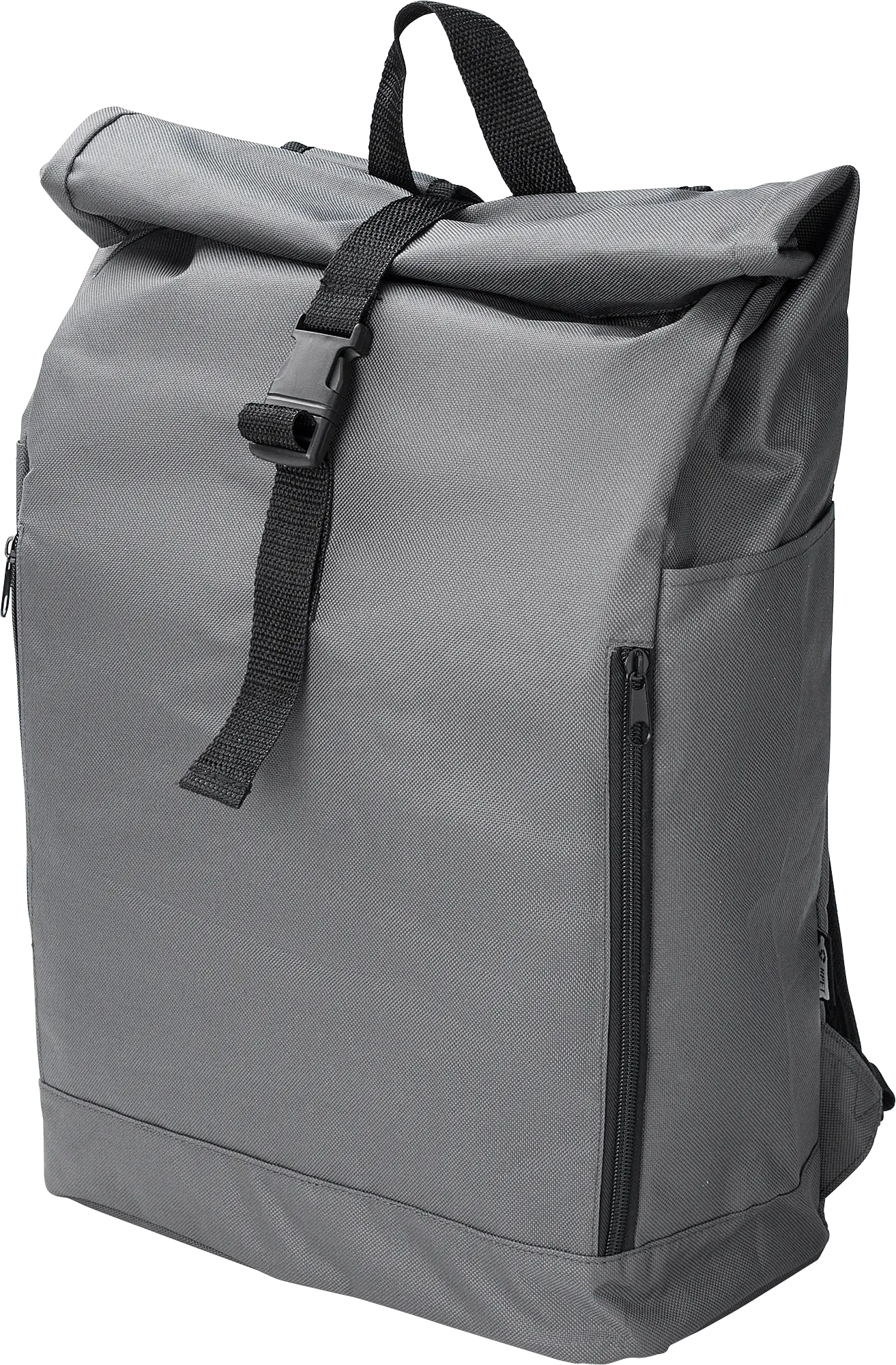 RPET roll top backpack