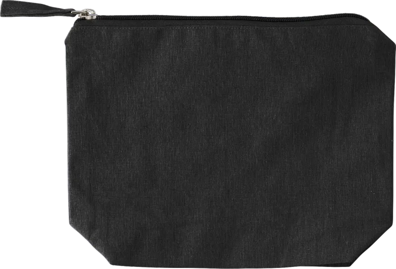 Recycled cotton cosmetic bag. (180gsm/5.31oz)