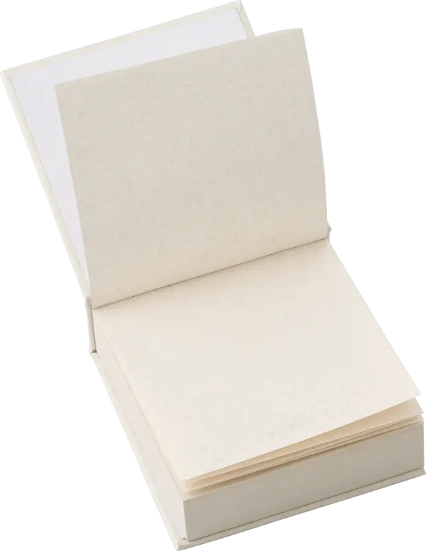 Recycled milk carton note block