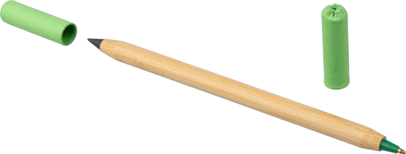 Bamboo endless pencil and ballpen
