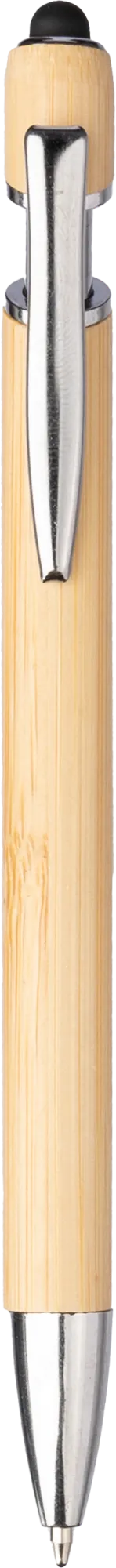 Bamboo ballpen with stylus