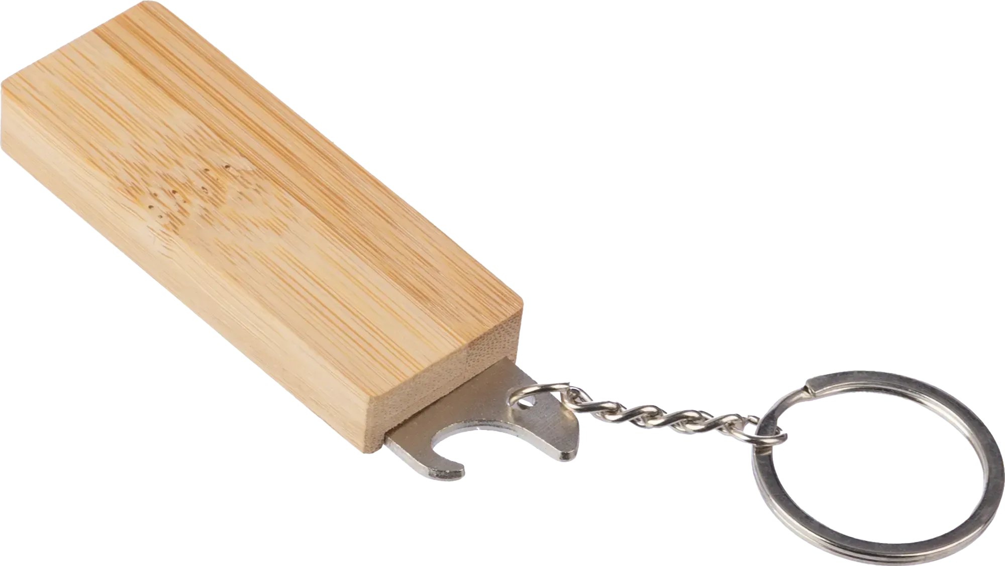 Bamboo keyring tool