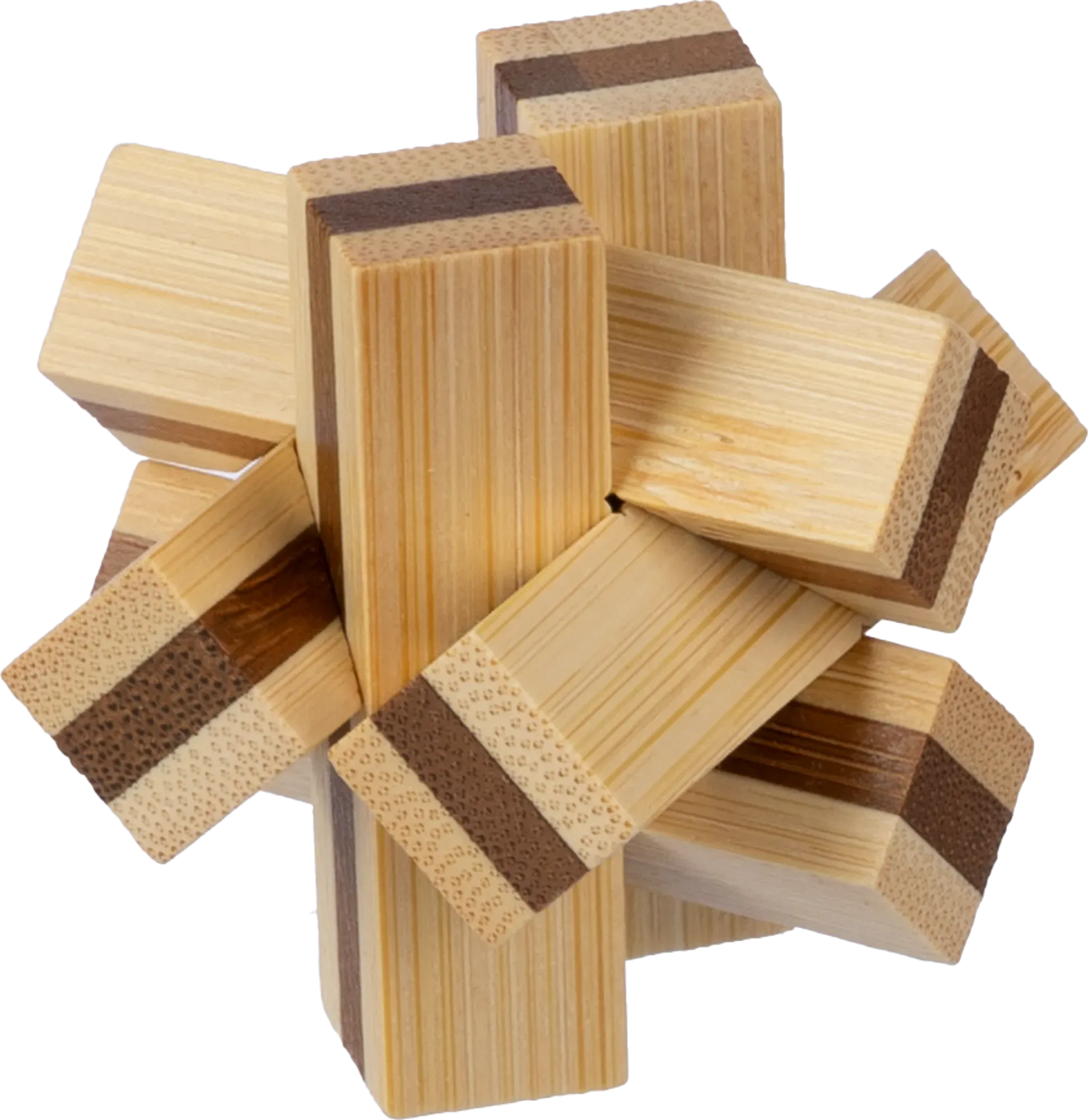 Wooden patience game