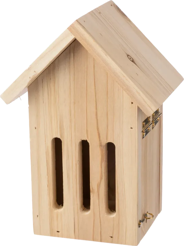 Wooden butterfly house