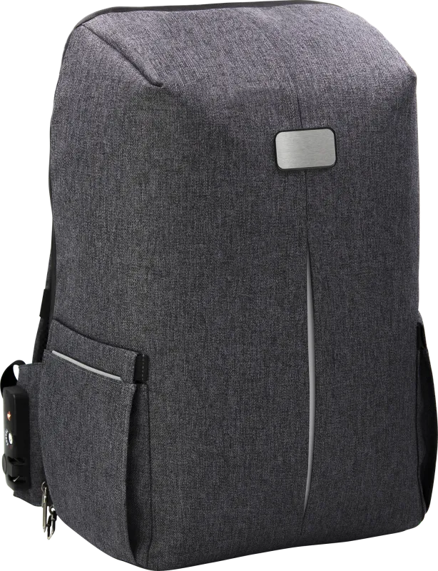 BrandCharger anti-theft RPET backpack