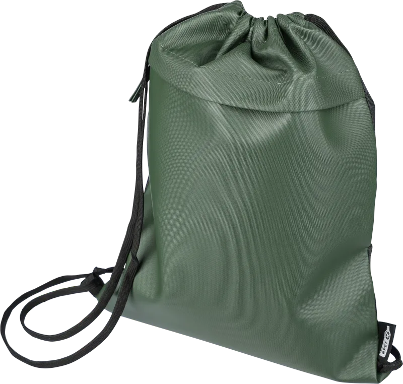 RPET polyester drawstring backpack
